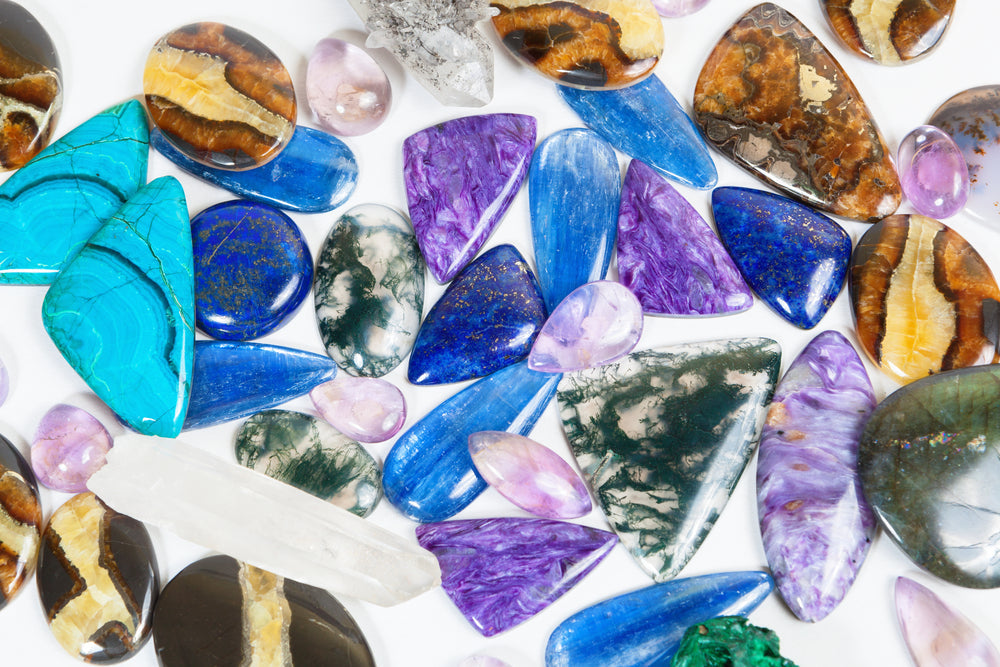 how to photograph semi-precious stones