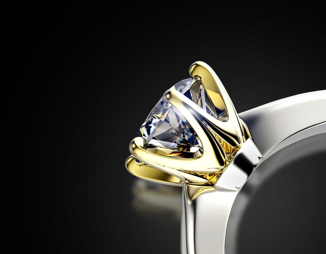 Engagement-Ring-with-Diamond-or-moissanite.-Jewelry-background-000043565474_Full