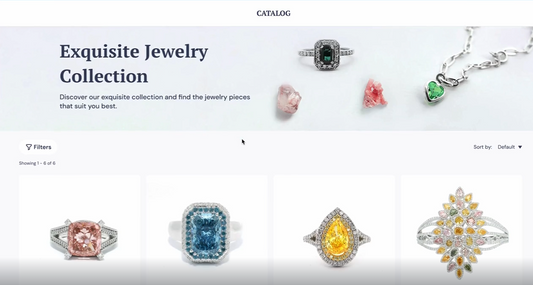 How to design a jewelry catalog using GemHub Jewelry Catalog Maker