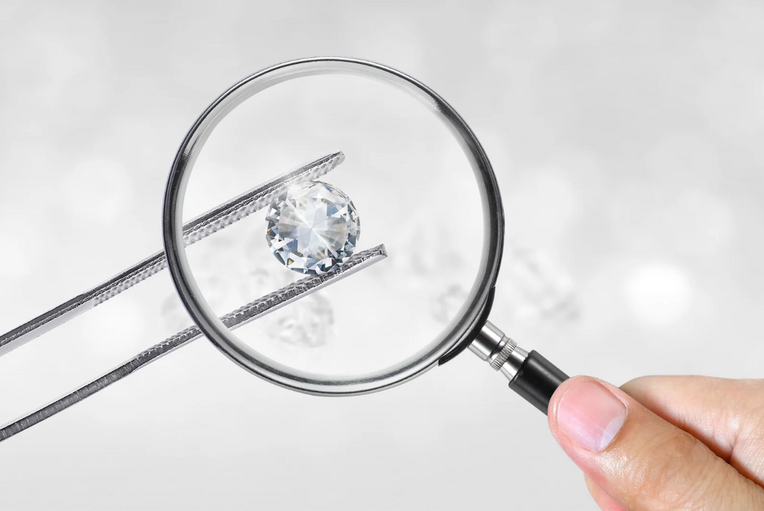 How to take photos of diamonds without reflections - a blog