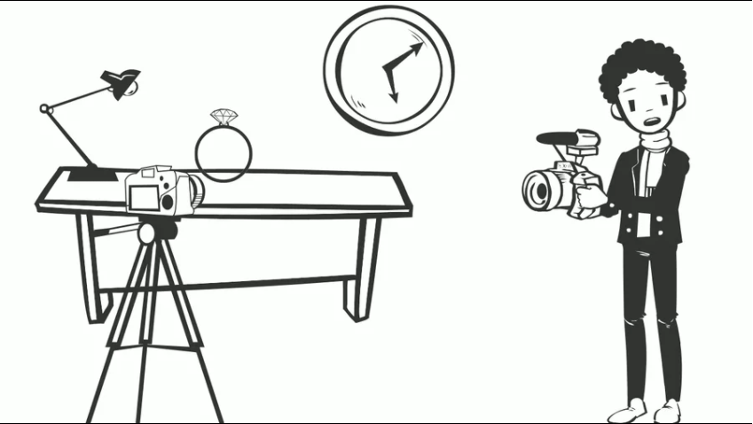 product photography tips using gemlightbox cartoon demonstration