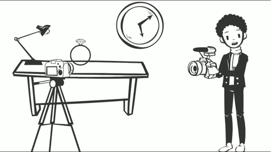 product photography tips using gemlightbox cartoon demonstration