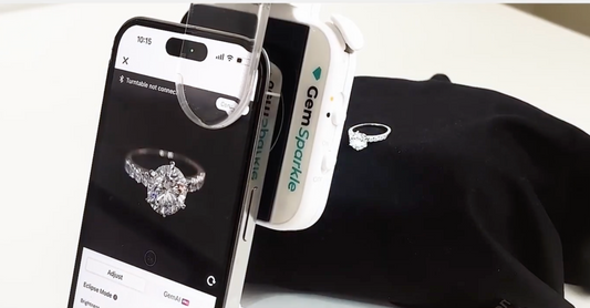 Taking photos of a ring using GemSparkle